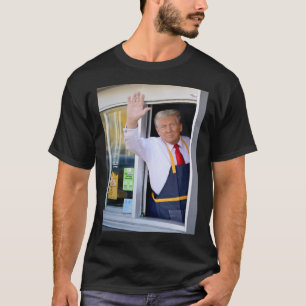 T-shirt Bonjour Obtenez Votre Burger Donald Trump Cooks Fr