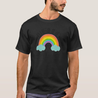 T-shirt Bonjour PrK Rainbow Retour À L'École
