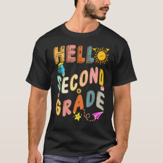 T-shirt Bonjour professeur d'histoire cool d'anglais langu