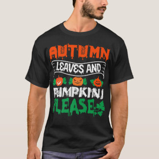 T-shirt Bonjour saison Citrouille Cosy automne saison amou