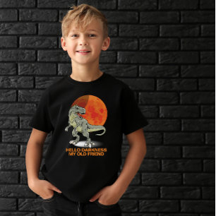 T-shirt Bonjour Ténèbres Mon Vieux Ami Dinosaur Soleil Ora