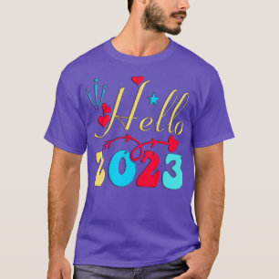 T-shirt Bonne année 2023 Bonjour 2023