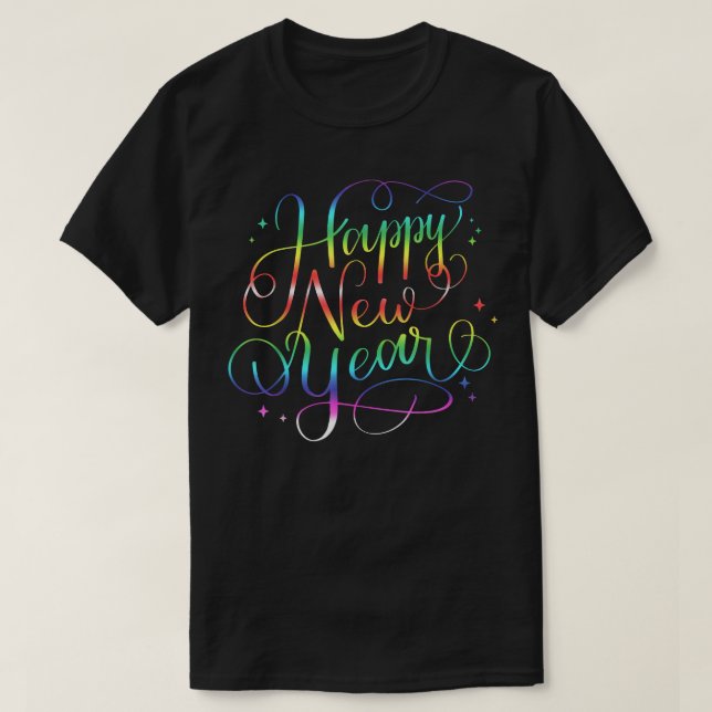 T-shirt Bonne année 2023 Retro Disco Ball Nouvel An (Design devant)