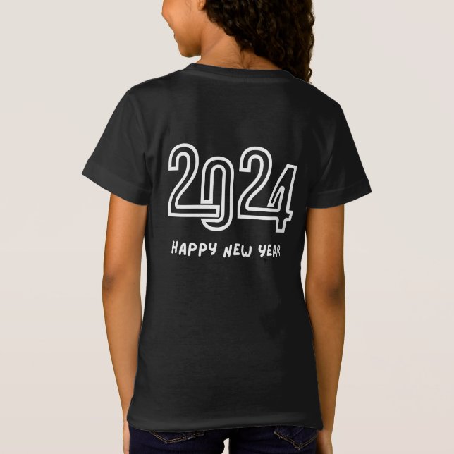 T-Shirt Bonne année 2024 (Dos)