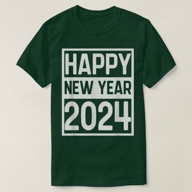 T-shirt Bonne année 2024 Cool Célébration Lunaire Chinois (Design devant)