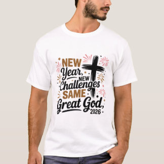 T-shirt Bonne année 2026 : Même Dieu formidable