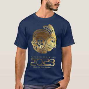 T-shirt Bonne année chinoise 2023 Année chinoise de la Ra