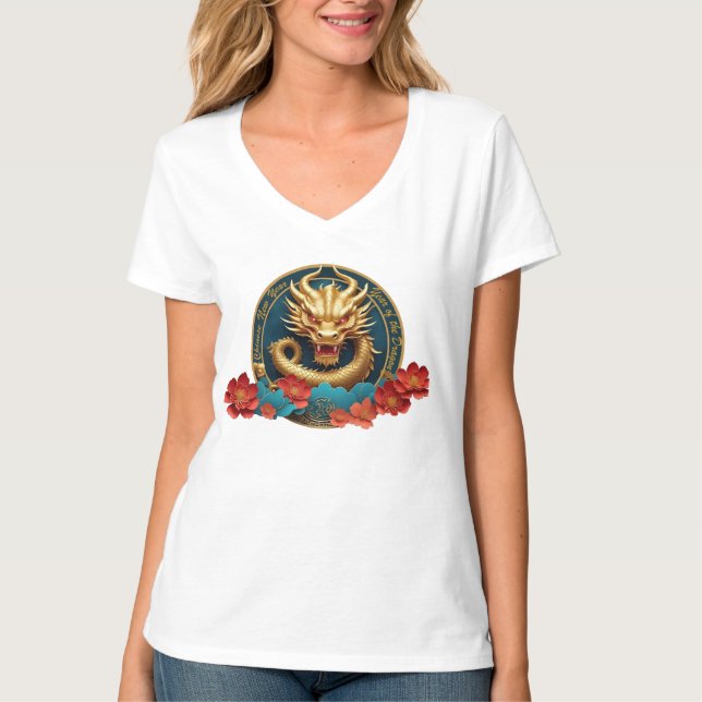 T-shirt Bonne année chinoise 2024 (Devant)