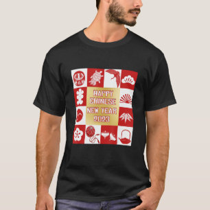 T-shirt Bonne Année Chinoise Du Nouveau Rabbit 2023 Année