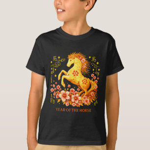 T-shirt Bonne année lunaire chinoise 2026 Année du cheval