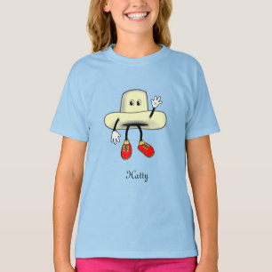 T-shirt Bonne caricature Casquette