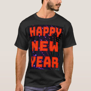 T-shirt Bonne Chemise du Nouvel An. Hommes, Tee de nouveau