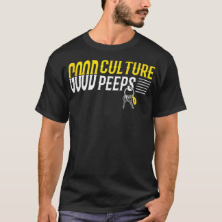 T-shirt Bonne Culture Bon Peeps Conception De Conducteur D