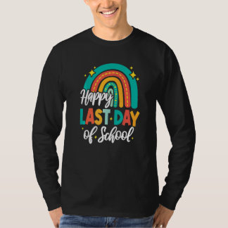 T-shirt Bonne Dernière Journée De L'École Rainbow 2022 Ens