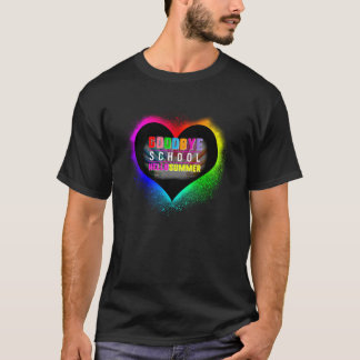 T-shirt Bonne Dernière Journée De Professeur À L'École Bon
