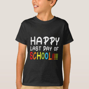 T-shirt Bonne Dernière Journée D'Étudiants Et D'Enseignant