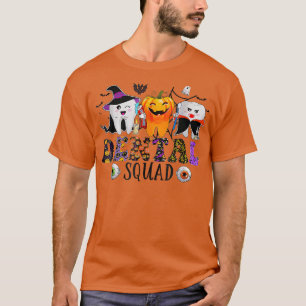 T-shirt Bonne équipe dentaire d'Halloween