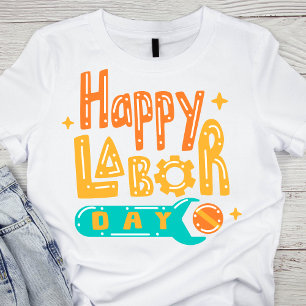T-shirt Bonne et joyeuse fête du travail