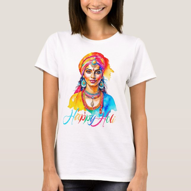 T-shirt Bonne femme Holi (Devant)