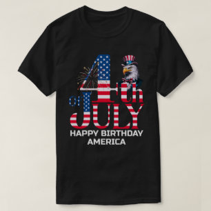 T-shirt Bonne fête Amérique - 4 juillet