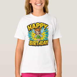 T-shirt Bonne fête d'anniversaire