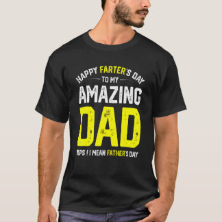 T-shirt Bonne Fête de Farter à mon père Extraordinaire Je