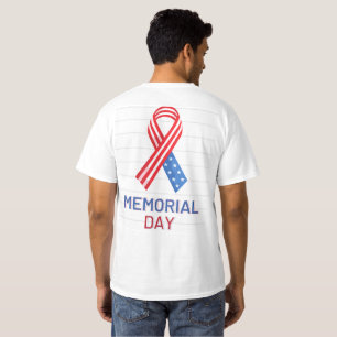 T-SHIRT BONNE FÊTE DE LA MEMORIAL DAY