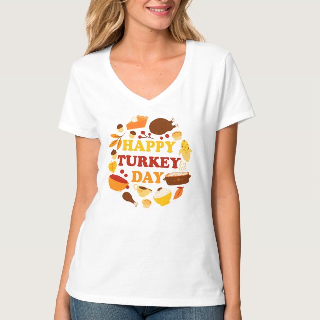 T-shirt Bonne fête de la Turquie (Devant)