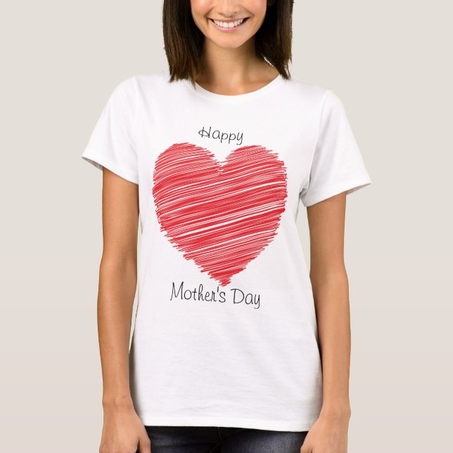 T-shirt Bonne fête des mères (Devant)