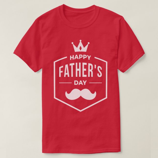 T-shirt Bonne fête des pères (3) (Design devant)