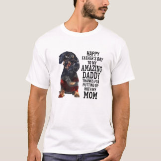 T-shirt Bonne Fête des pères À Mon Extraordinaire Papa Dac