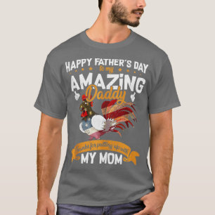 T-shirt Bonne Fête des pères à mon papa Extraordinaire Chi