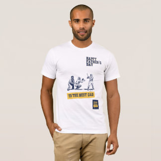 T-shirt Bonne Fête des pères Le Meilleur Cadeau Papa