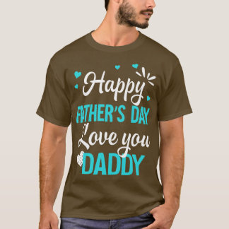 T-shirt Bonne Fête des pères Papa Papa Enfants Jeune 1