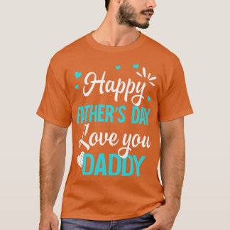 T-shirt Bonne Fête des pères Papa Papa Enfants Jeunes