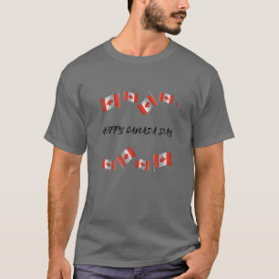 T-shirt Bonne fête du Canada Pays Liberté Canada Drapeau a