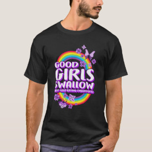T-shirt Bonne Fille hirondelle Manger Trouble Récupération