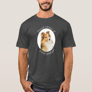 T-shirt Bonne fille Sheltie