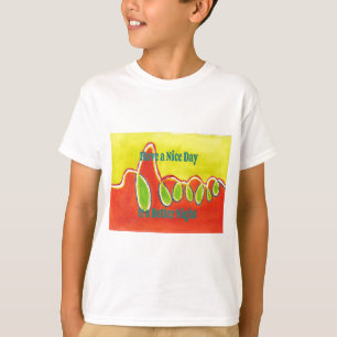 T-shirt Bonne journée et meilleure nuit avec gratitude