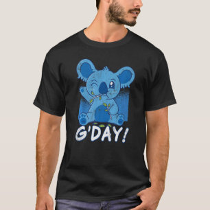 T-shirt Bonne journée Koala Ours Patriotique Australie Aus