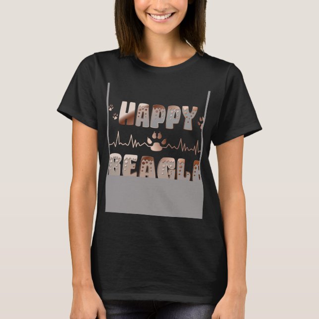 T-shirt Bonne maman Beagle (Devant)
