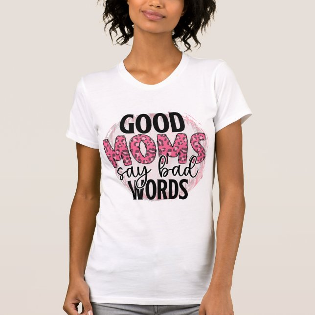 T-shirt Bonne maman essaie de dire (Devant)