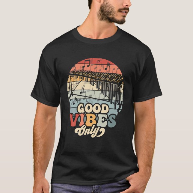 T-shirt Bonne Marimba Player Vibes Seulement Vibraphone Ma (Devant)