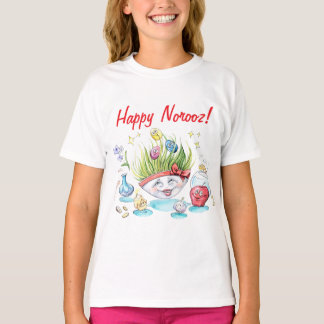 T-shirt Bonne Norooz Haft Sin drôle table