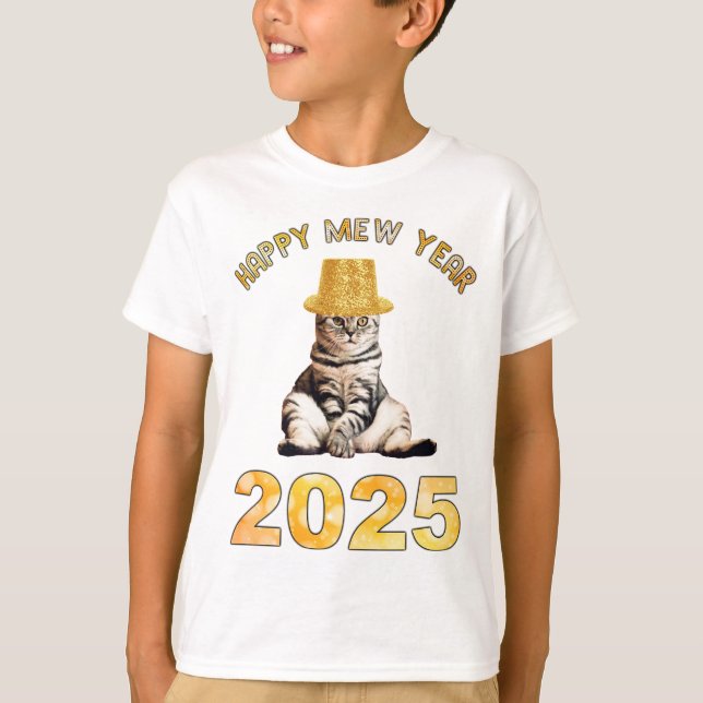 T-shirt Bonne nouvelle année 2025 (Devant)