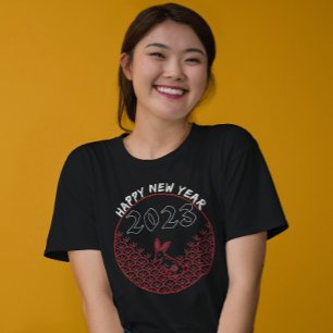 T-shirt Bonne nouvelle année lunaire chinoise du lapin 202
