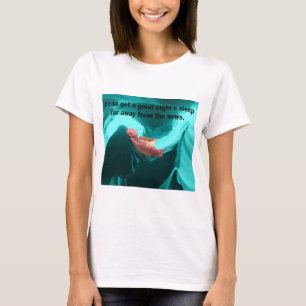 T-shirt Bonne nuit de sommeil loin des nouvelles