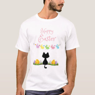 T-shirt Bonne Pâques Pour Les Amoureux de les chats - Chat