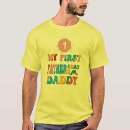 T-shirt Bonne première Fête des pères papa