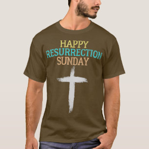 T-shirt Bonne résurrection dimanche Eglise de Pâques Jésus